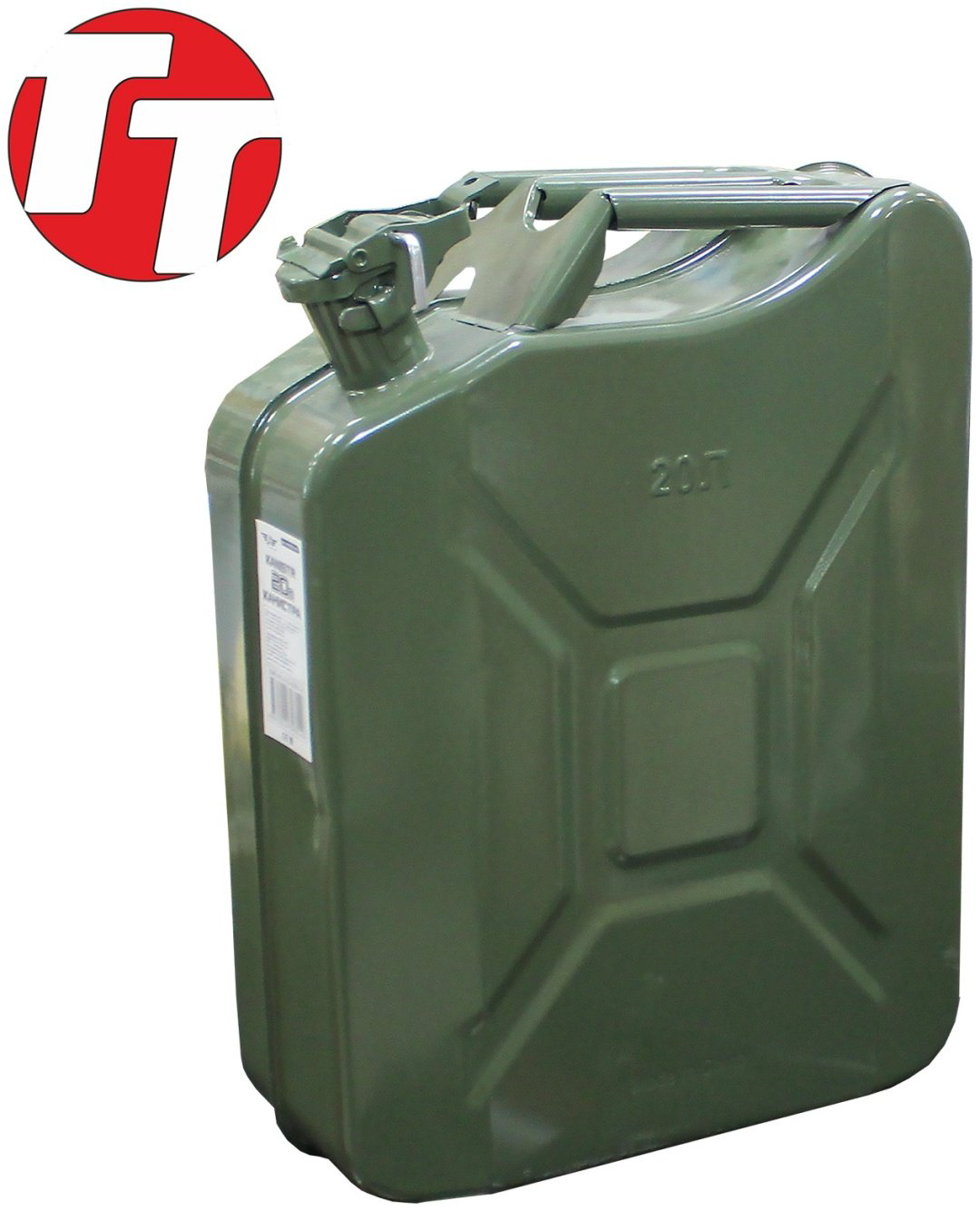 Канистра вертикальная TT 4870024398140 зеленая 20 купить,NaN