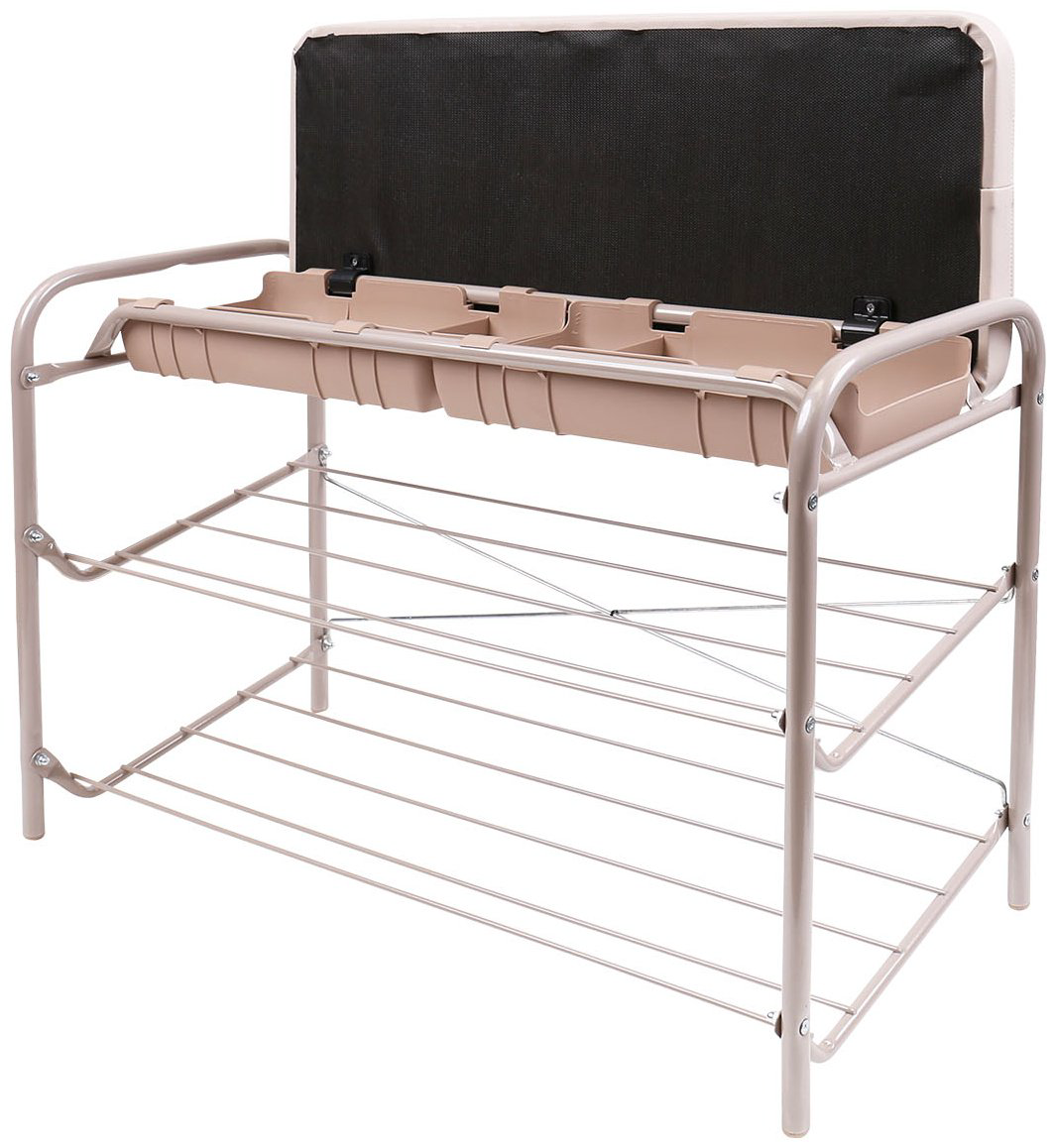 Обувница Nika 79x33x51см бежевый купить,16999