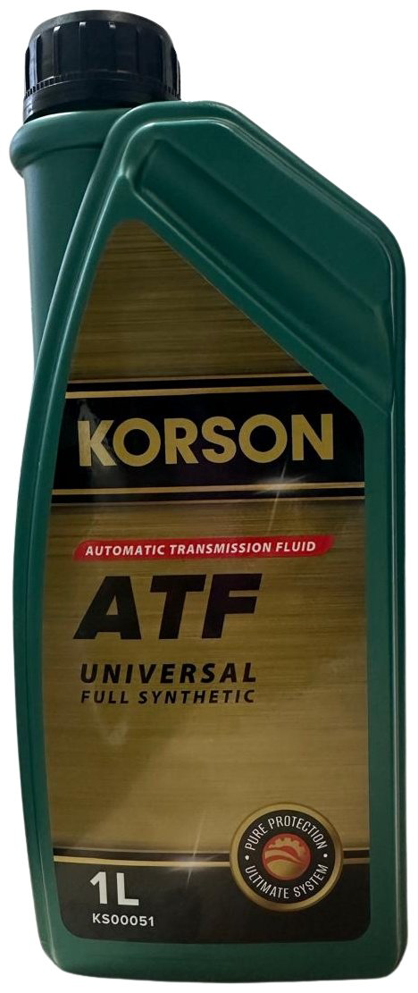 Масло синтетическое KORSON FULL SYNTHETIC UNIVERSAL ATF 1 л купить,NaN