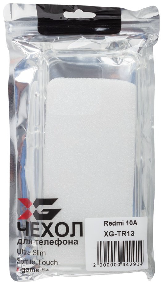 Чехол X-Game для Xiaomi Redmi 10A прозрачный купить,NaN