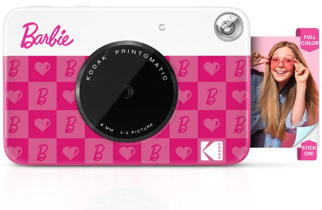 Фотокамера моментальной печати Kodak Barbie темно-розовый