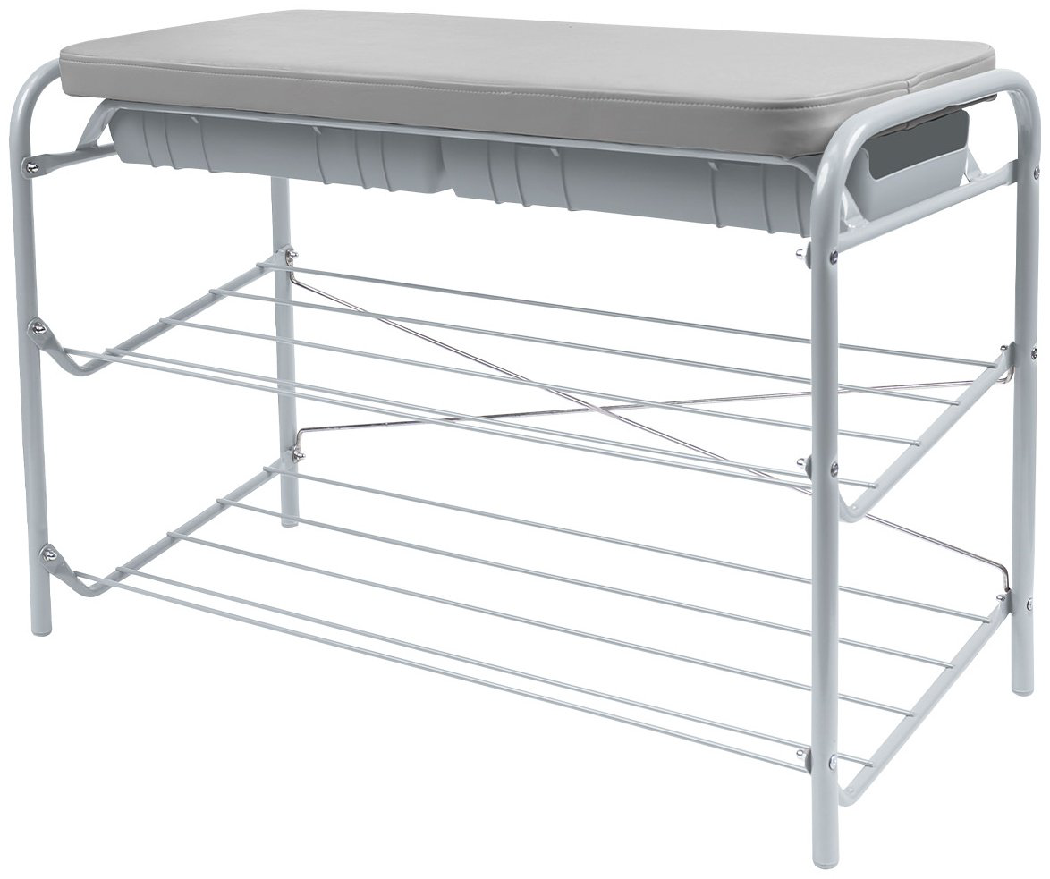 Обувница НИКА 79x33x51см серый купить,16999