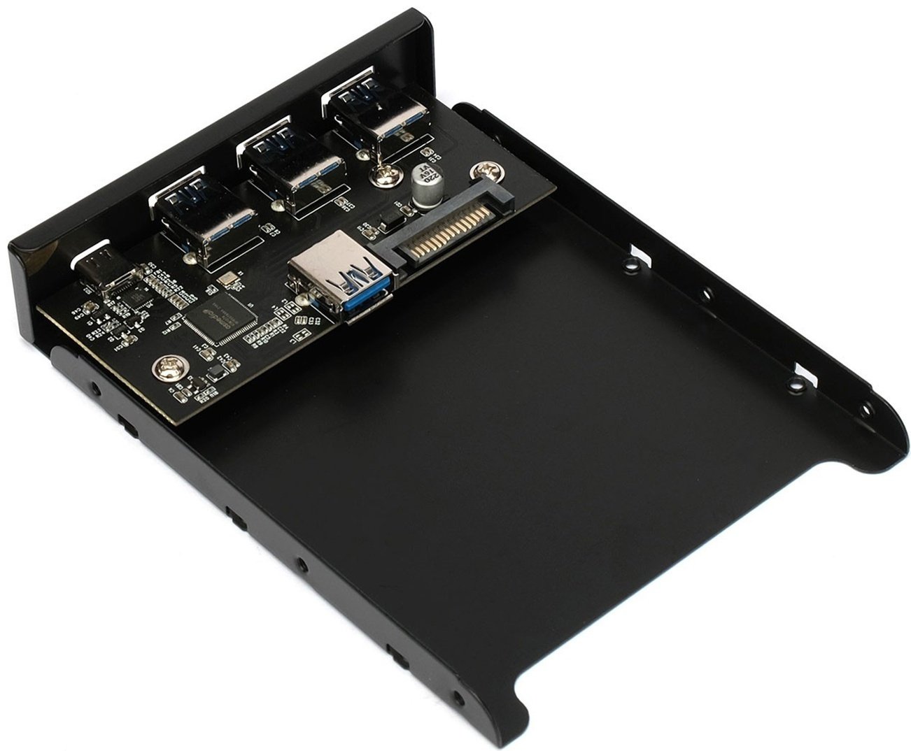 Панель Gembird FP3.5-USB3-3A1C USB 3.0 - ForteMarket Панель Gembird FP3.5-USB3-3A1C USB 3.0 купить,0