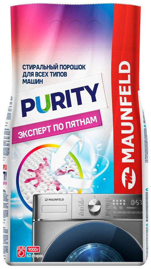 Стиральный порошок MAUNFELD MWP9000BM 9 кг купить,NaN
