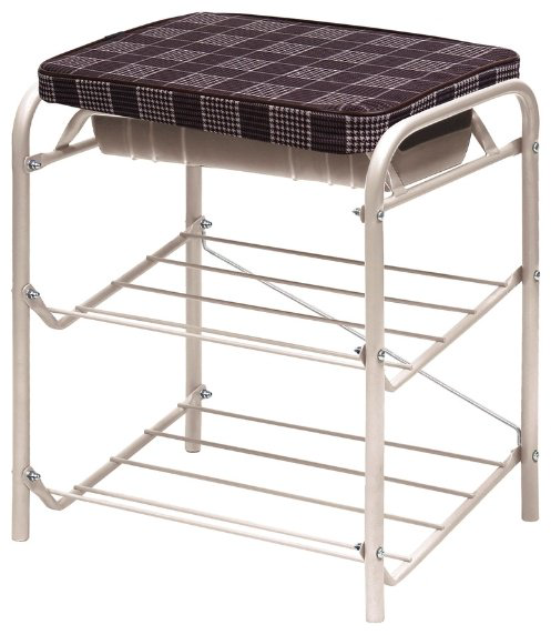 Обувница Nika 44x33x51.6см бежевый купить,NaN