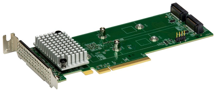 Контроллер Supermicro AOC-SLG4-2H8M2-O M.2