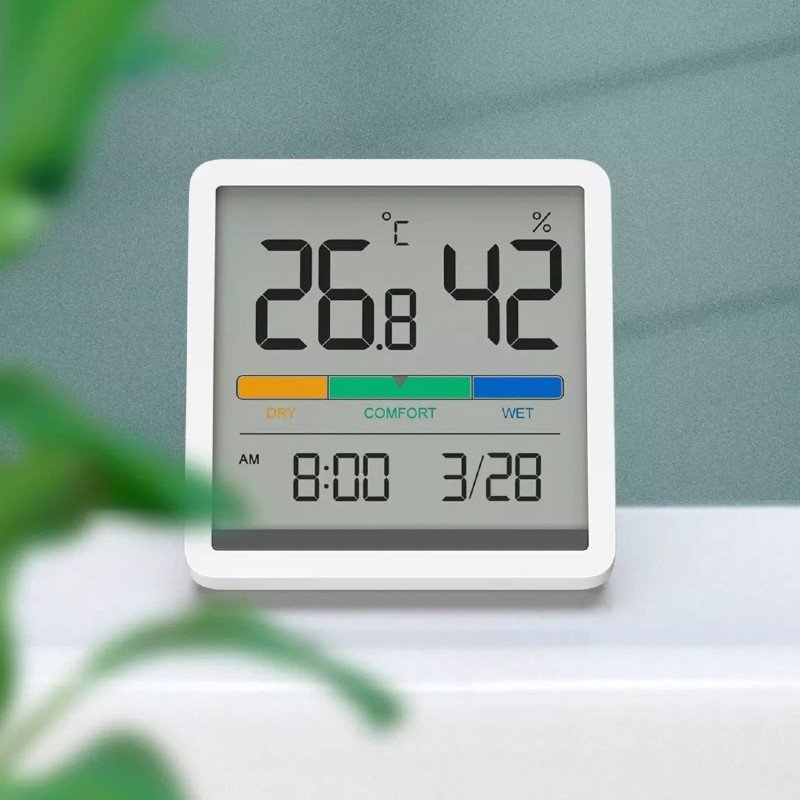 Xiaomi NK5253 MIIIW Comfort Temperature and Humidity Clock - ForteMarket Xiaomi NK5253 MIIIW Comfort Temperature and Humidity Clock купить,0