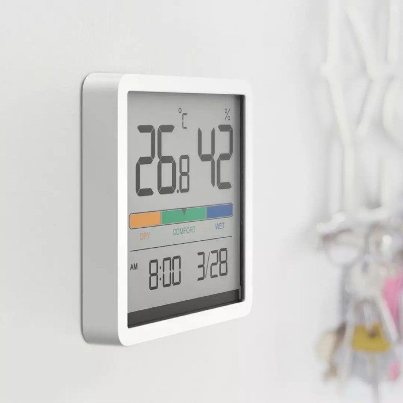 Xiaomi NK5253 MIIIW Comfort Temperature and Humidity Clock - ForteMarket Xiaomi NK5253 MIIIW Comfort Temperature and Humidity Clock купить,0