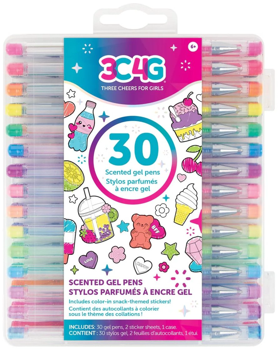 Ручка гелевая Scented Gel Pens 30 шт, 2 мм, цвет чернил мультиколор купить,NaN