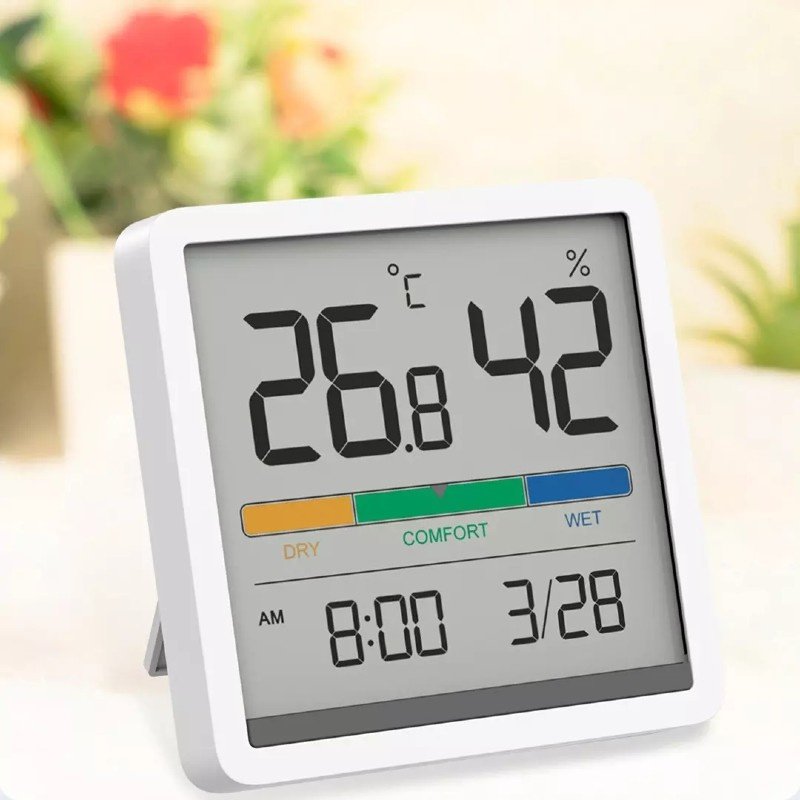 Xiaomi NK5253 MIIIW Comfort Temperature and Humidity Clock - ForteMarket Xiaomi NK5253 MIIIW Comfort Temperature and Humidity Clock купить,0
