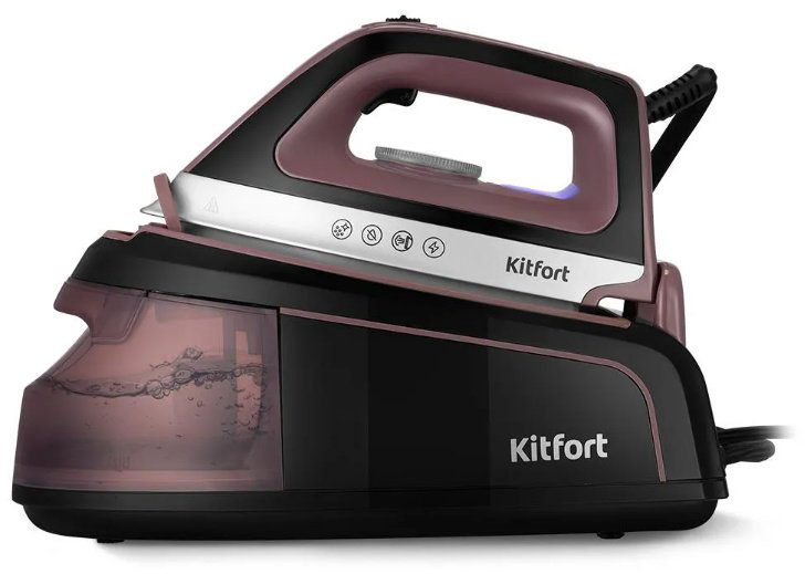 Парогенератор Kitfort KT-9309 черный, серый, серебристый, стальной, бордовый, коричневый, мультиколор купить,NaN