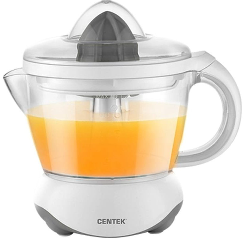 Соковыжималка CENTEK CT-1232 белый, прозрачный
