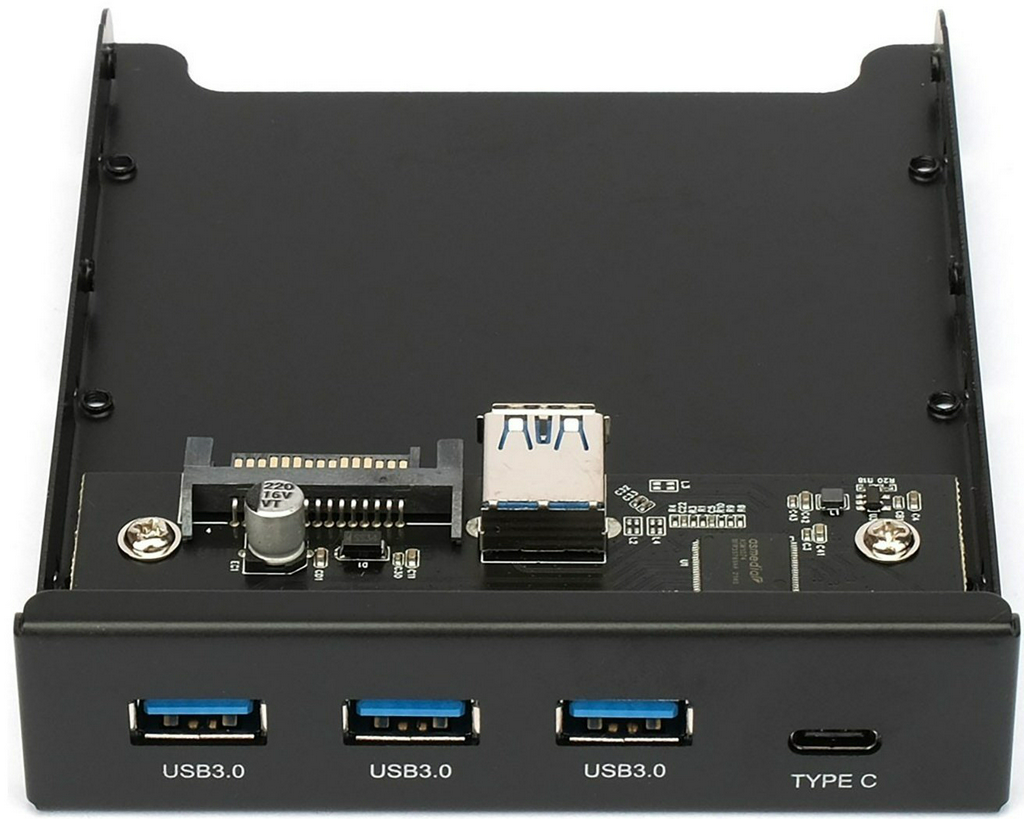 Панель Gembird FP3.5-USB3-3A1C USB 3.0
