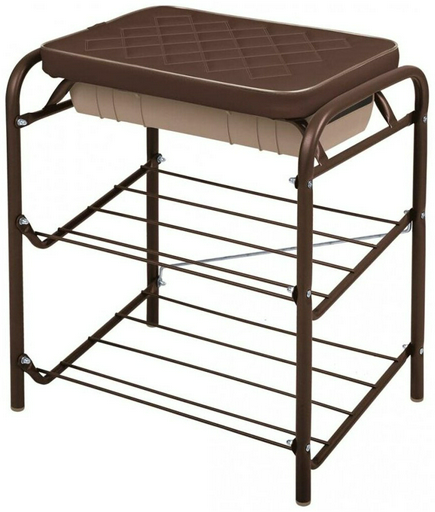 Этажерка Nika НБ2/BR УТ-00358631 44x33x51.6см коричневый