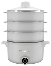 Пароварка SAKURA SA-7218W 8 л. белый