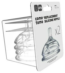 Соска для бутылочки Comotomo 2 шт, Natural