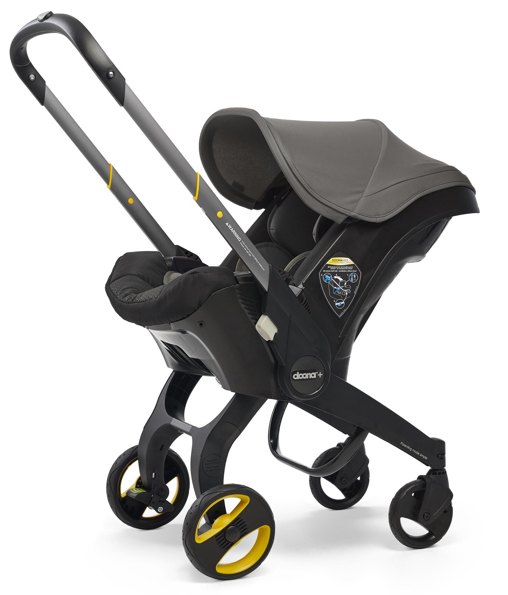 Коляска-автокресло Simple Parenting Doona Hound Grey купить,NaN