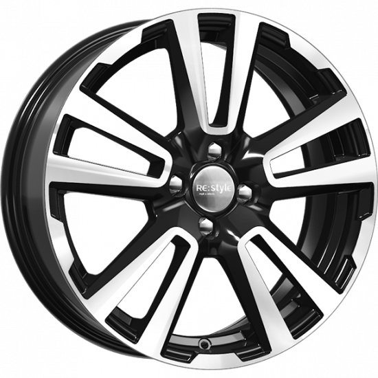 Комплект дисков K&K КС874 ZV 17_XRAY 4x100 R17x6,5 CB60,1 ET41 алмаз-черный  купить,NaN
