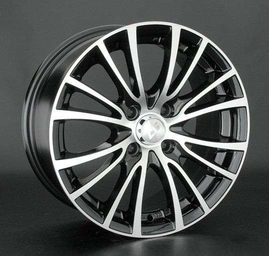 Комплект дисков LS LS 551 4х100 R15х6,5 СВ73,1 ЕТ40 BKF купить,NaN