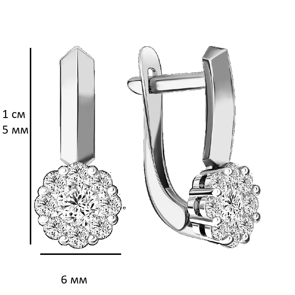 Серьги Санис 21-217993 2.68гр купить,268999