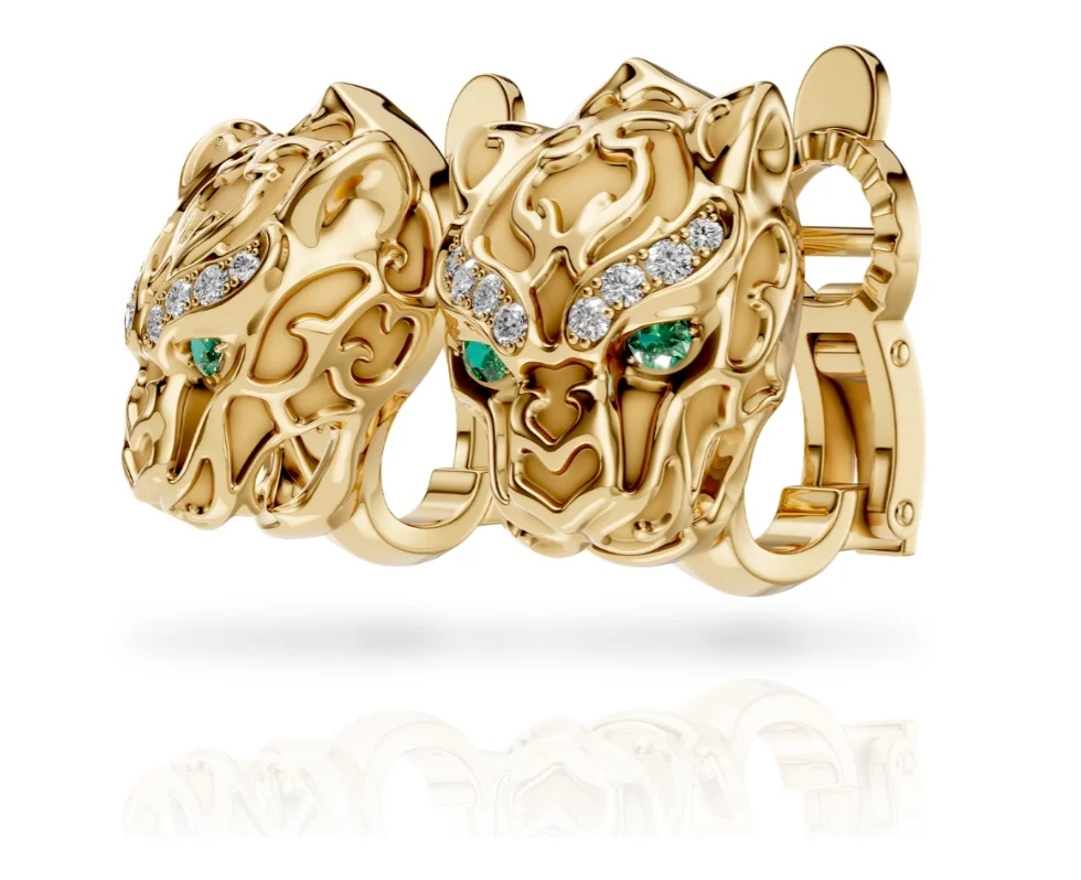 Серьги Carrera y Carrera Zodaria 0024.1 жёлтое золото 8.76гр купить,NaN
