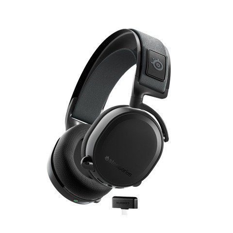 Наушники SteelSeries Arctis 7+ черные купить,NaN