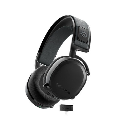 Наушники SteelSeries Arctis 7+ черные купить,NaN