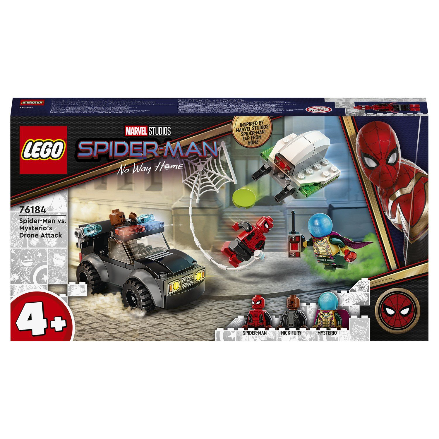 Конструктор Lego Супер Герои Человек-паук против атаки дронов 76184  купить,NaN