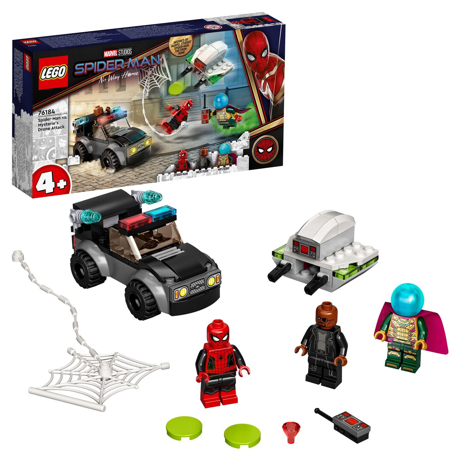 Конструктор Lego Супер Герои Человек-паук против атаки дронов 76184  купить,NaN