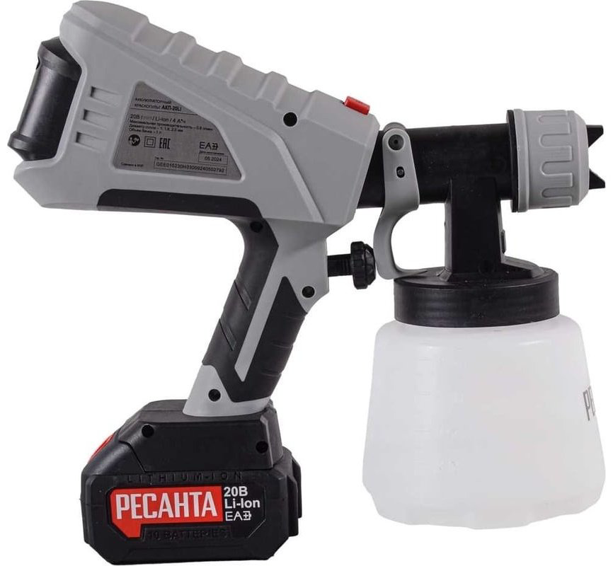 Краскопульт Ресанта АКП-20Li / 75/17/3 - ForteMarket Краскопульт Ресанта АКП-20Li / 75/17/3 купить,31890