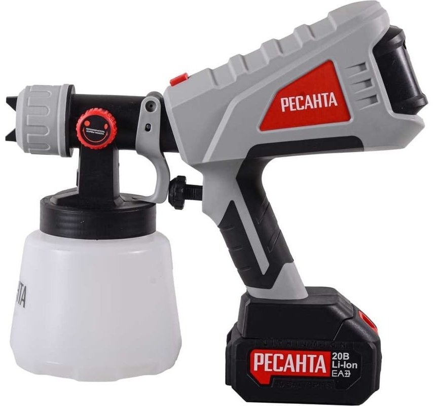 Краскопульт Ресанта АКП-20Li / 75/17/3 - ForteMarket Краскопульт Ресанта АКП-20Li / 75/17/3 купить,0