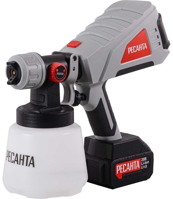 Краскопульт Ресанта АКП-20Li / 75/17/3 - ForteMarket Краскопульт Ресанта АКП-20Li / 75/17/3 купить,31890