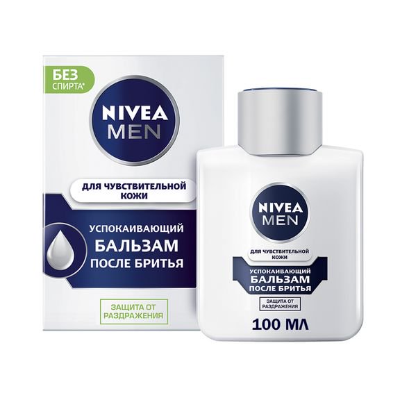 Бальзам после бритья Nivea Men успокаивающий 100мл купить,0