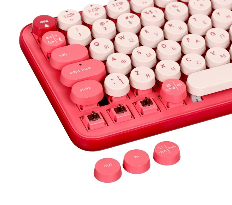 Клавиатура Logitech Pop 920-010718 Rose