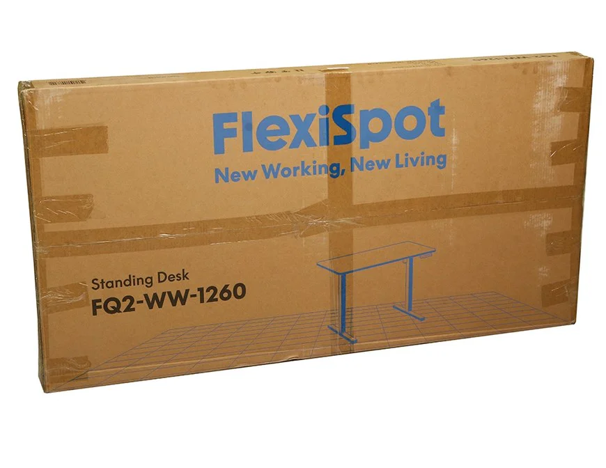 Стол компьютерный FlexiSpot FQ2-WW-1260 белый