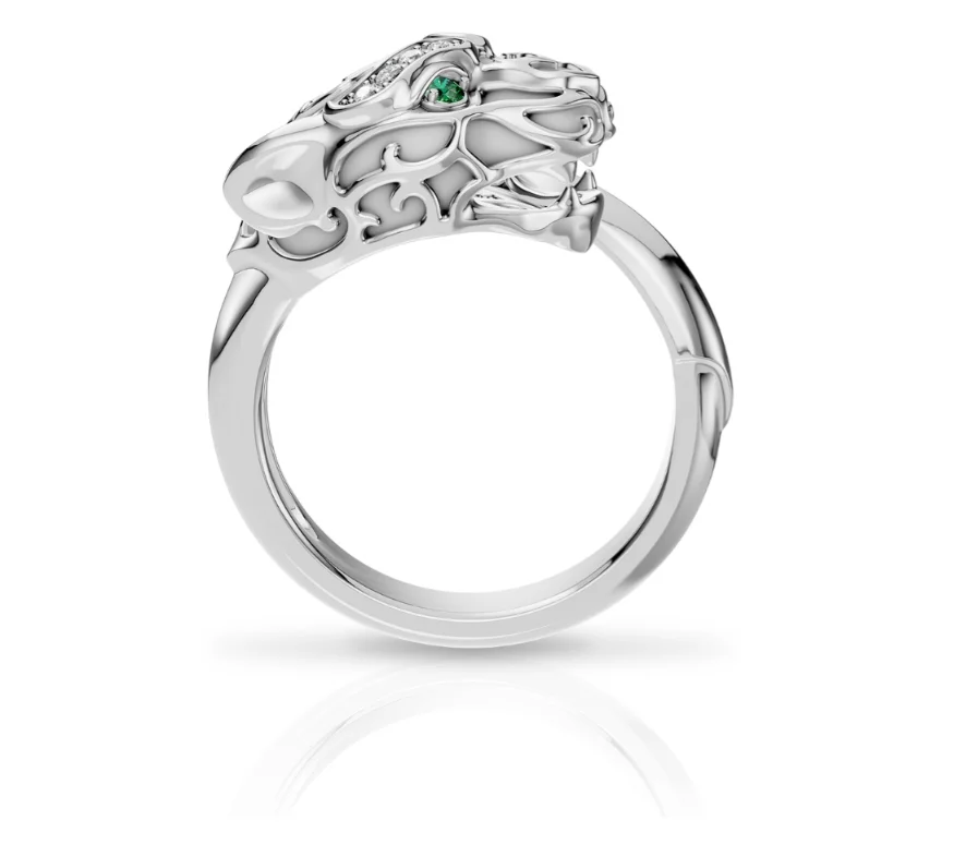 Кольцо Carrera y Carrera Zodaria 0023.2 белое золото 5.24гр 15р  купить,NaN