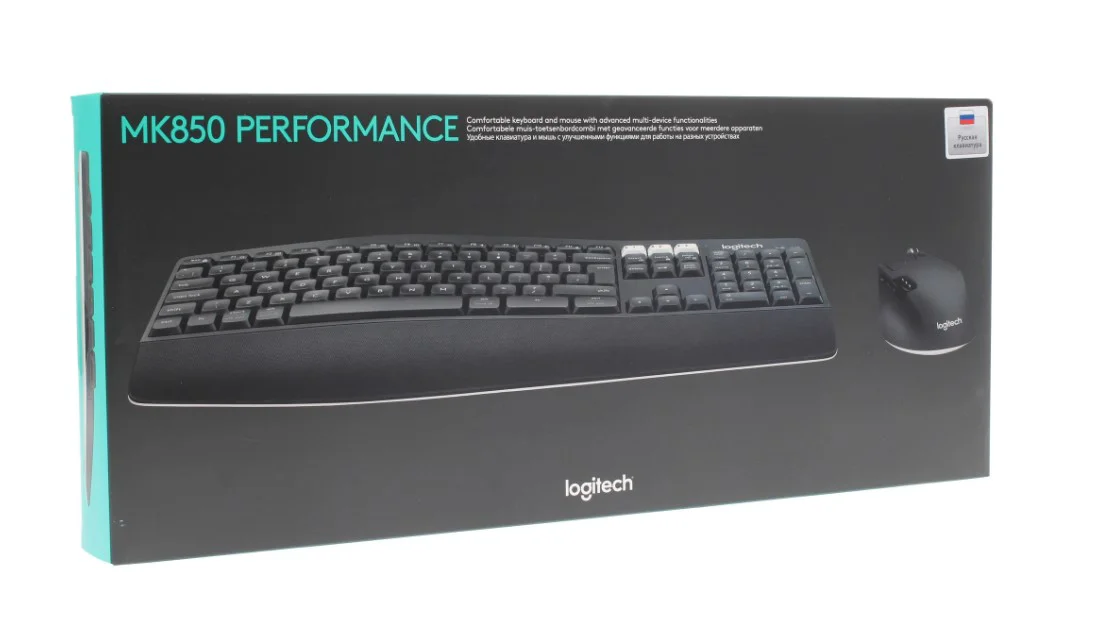 Клавиатура + мышь Logitech MK850 Performance Black 