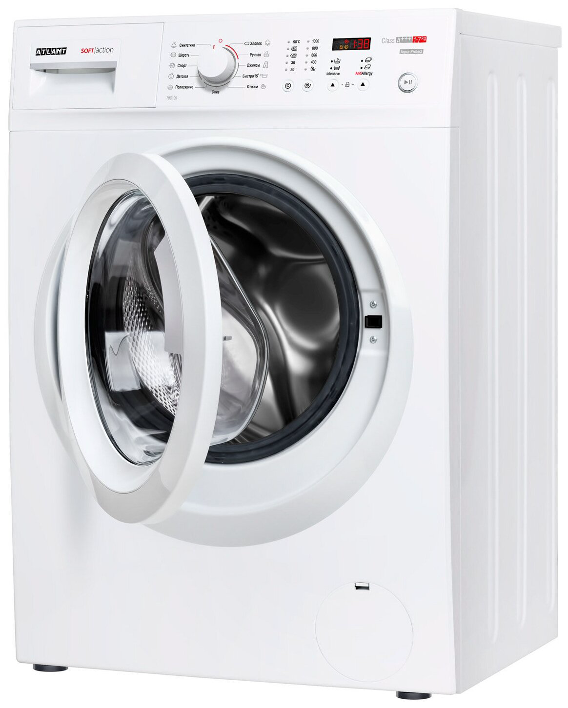 Стиральная машина Atlant СМА 70С105-00 белая купить,NaN