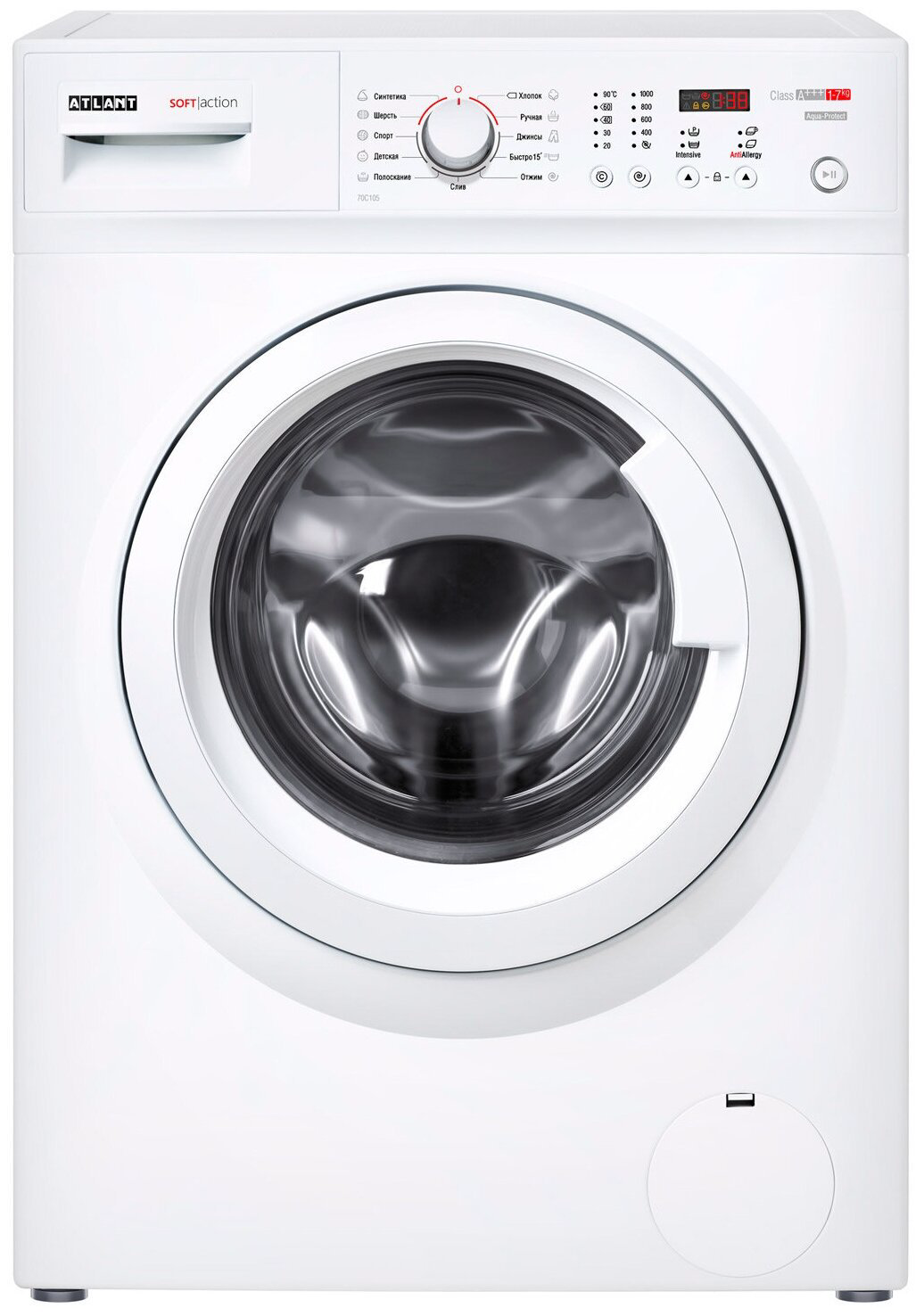 Стиральная машина Atlant СМА 70С105-00 белая купить,NaN