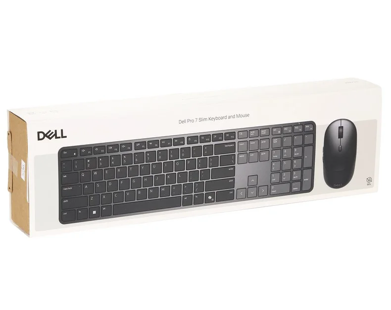 Клавиатура + мышь Dell Pro 7 Slim KM726  580-BDLC Graphite  купить,NaN