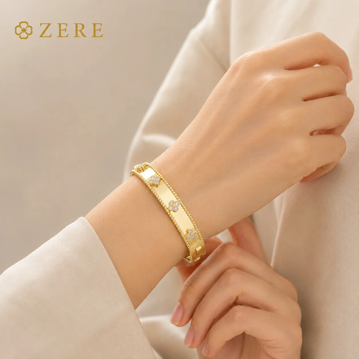 Кольцо Zere ZR300601 жёлтое золото 16.3гр 18р  купить,1378500