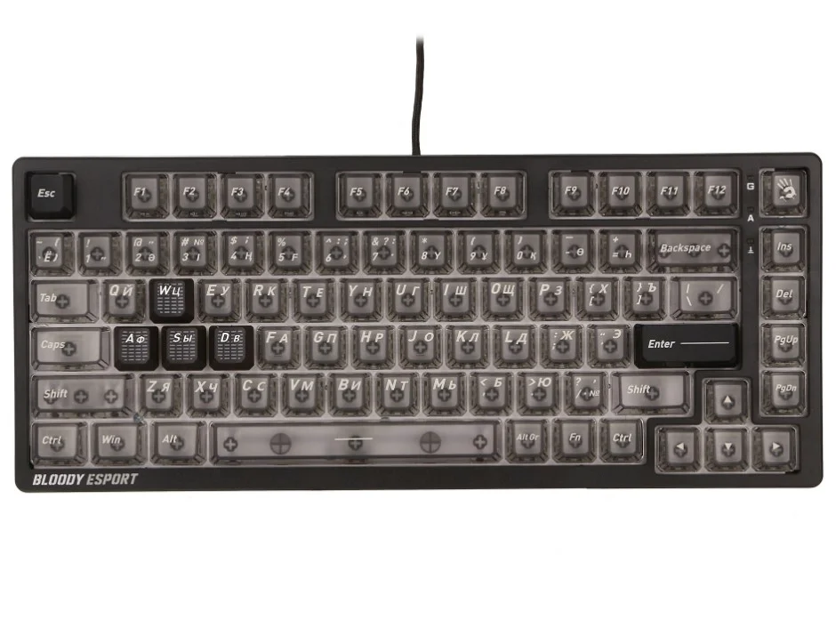 Клавиатура A4Tech Bloody MS76 MS Magnetic Switch Stellar Black  купить,22760