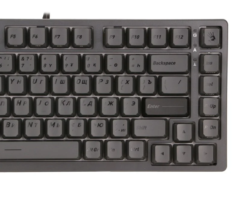 Клавиатура A4Tech Bloody MS76 MS Magnetic Switch Iron Grey