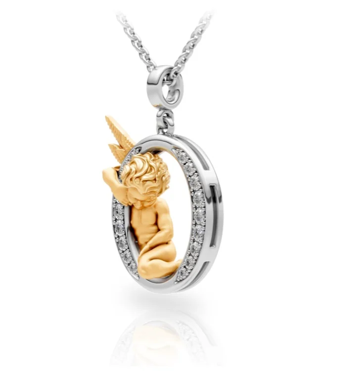 Колье Carrera y Carrera My Angel буква O 0072.3 белое и желтое золото 5.47гр 45см - ForteMarket Колье Carrera y Carrera My Angel буква O 0072.3 белое и желтое золото 5.47гр 45см купить,2500000