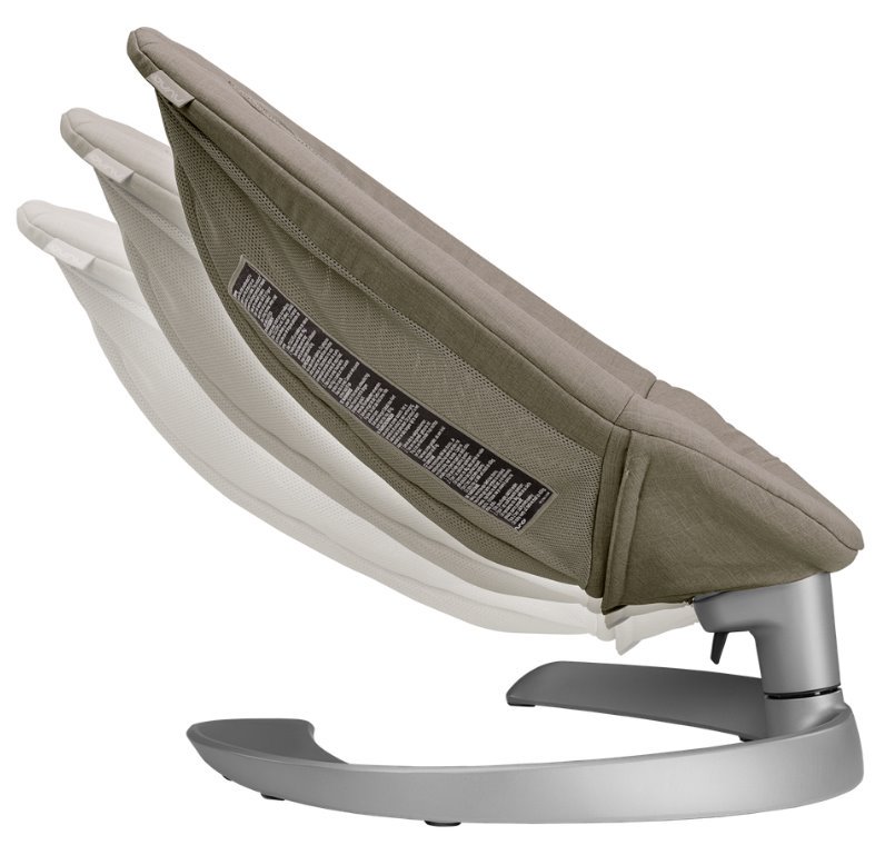 Шезлонг Nuna Leaf Grow Biscotti бежевый