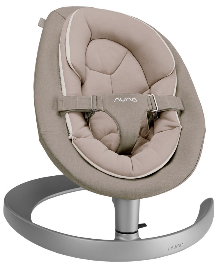 Шезлонг Nuna Leaf Grow Biscotti бежевый