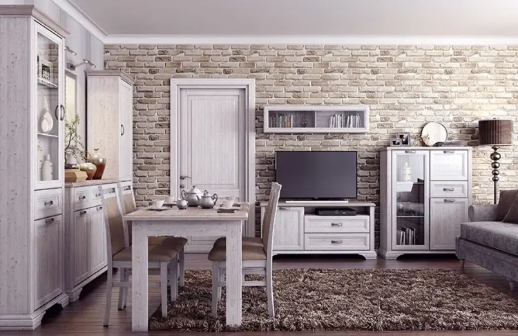 Обеденный стол ANREX Монако, 175х80x77 см, ЛДСП, бежевый купить,NaN