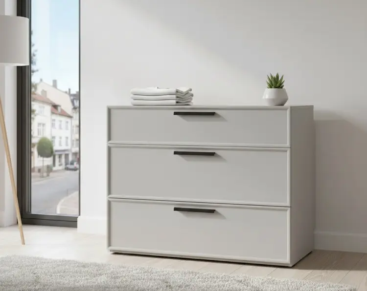 Комод Шатура Rimini, 88.8x46.2x71 см, серый купить,NaN