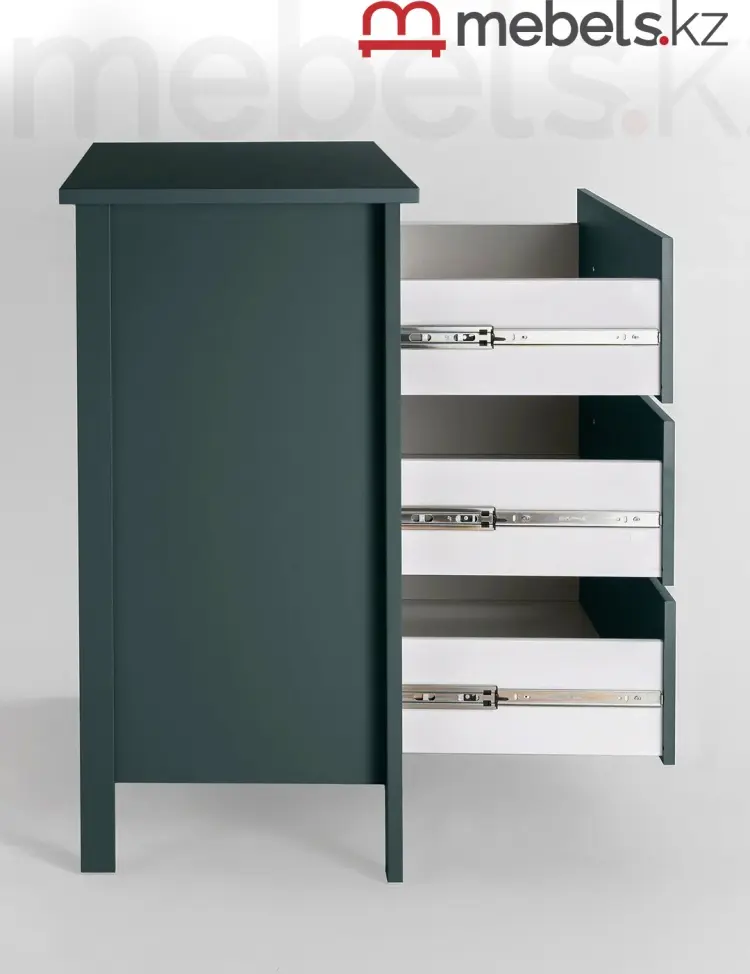 Комод Mebels.kz Сага, 92x51x100.7 см, бирюзовый купить,NaN