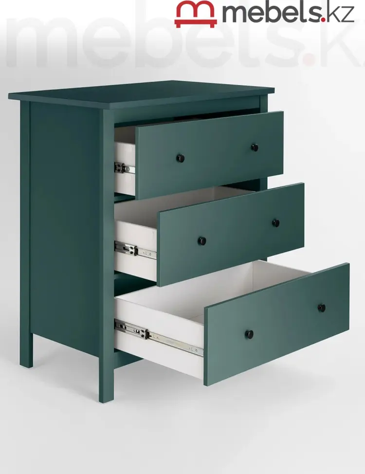Комод Mebels.kz Сага, 92x51x100.7 см, бирюзовый купить,NaN